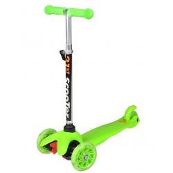 Triratis paspirtukas scooter žalias 